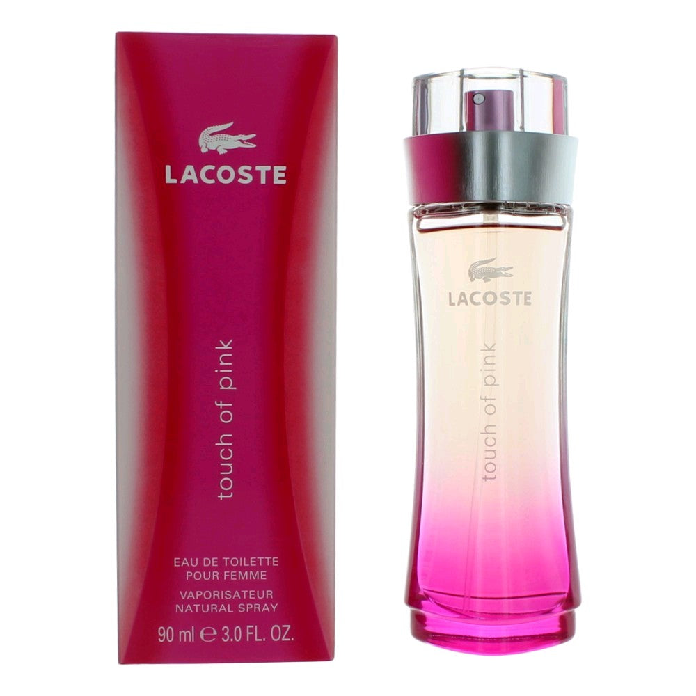Lacoste – Lacoste Touch of Pink Eau de Toilette Spray for Women (3 oz) product image