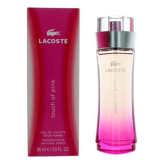 Lacoste – Lacoste Touch of Pink Eau de Toilette Spray for Women (3 oz) product image