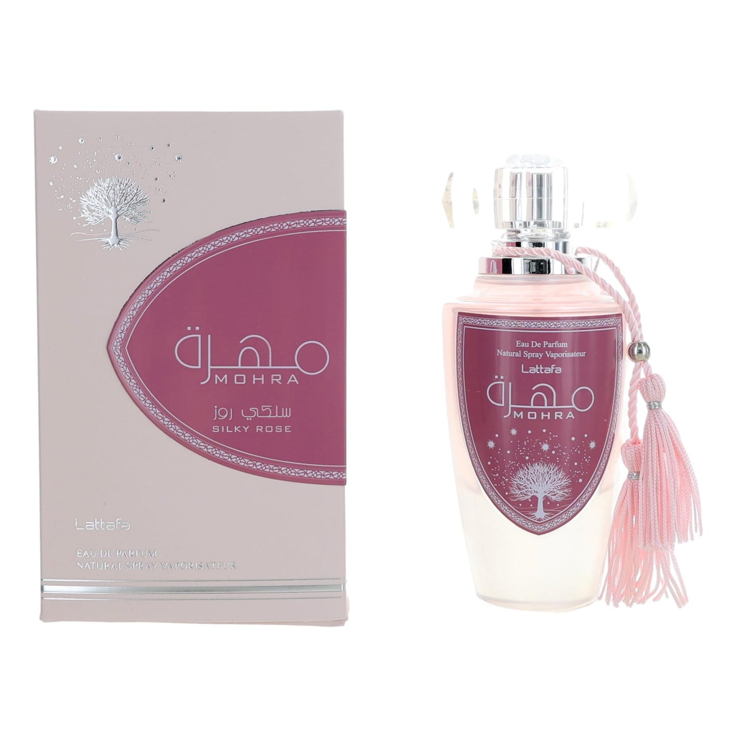 Lattafa – Mohra Silky Rose Eau de Parfum Spray for Women (3.4 oz) product image