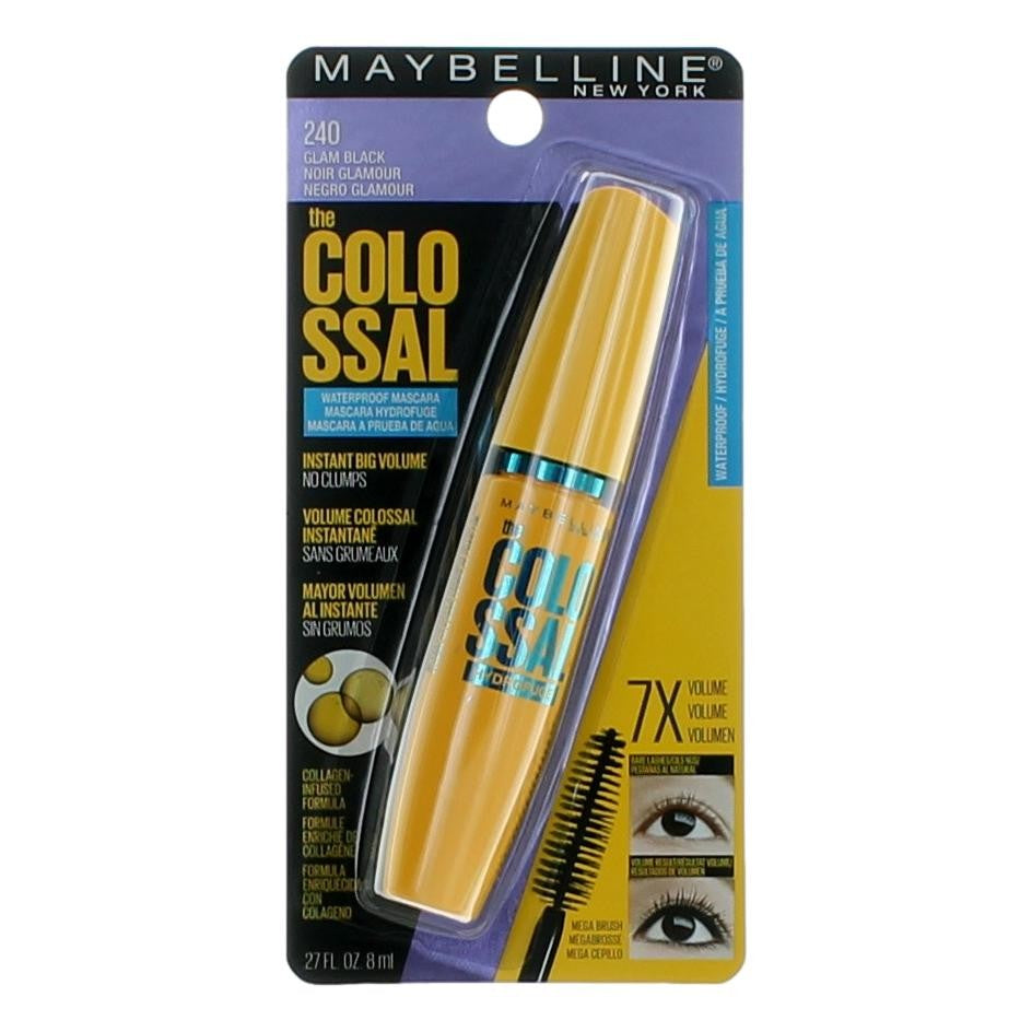 Maybelline – Maybelline The Colosal Waterproof Mascara Fragrance (0.27 oz) product image