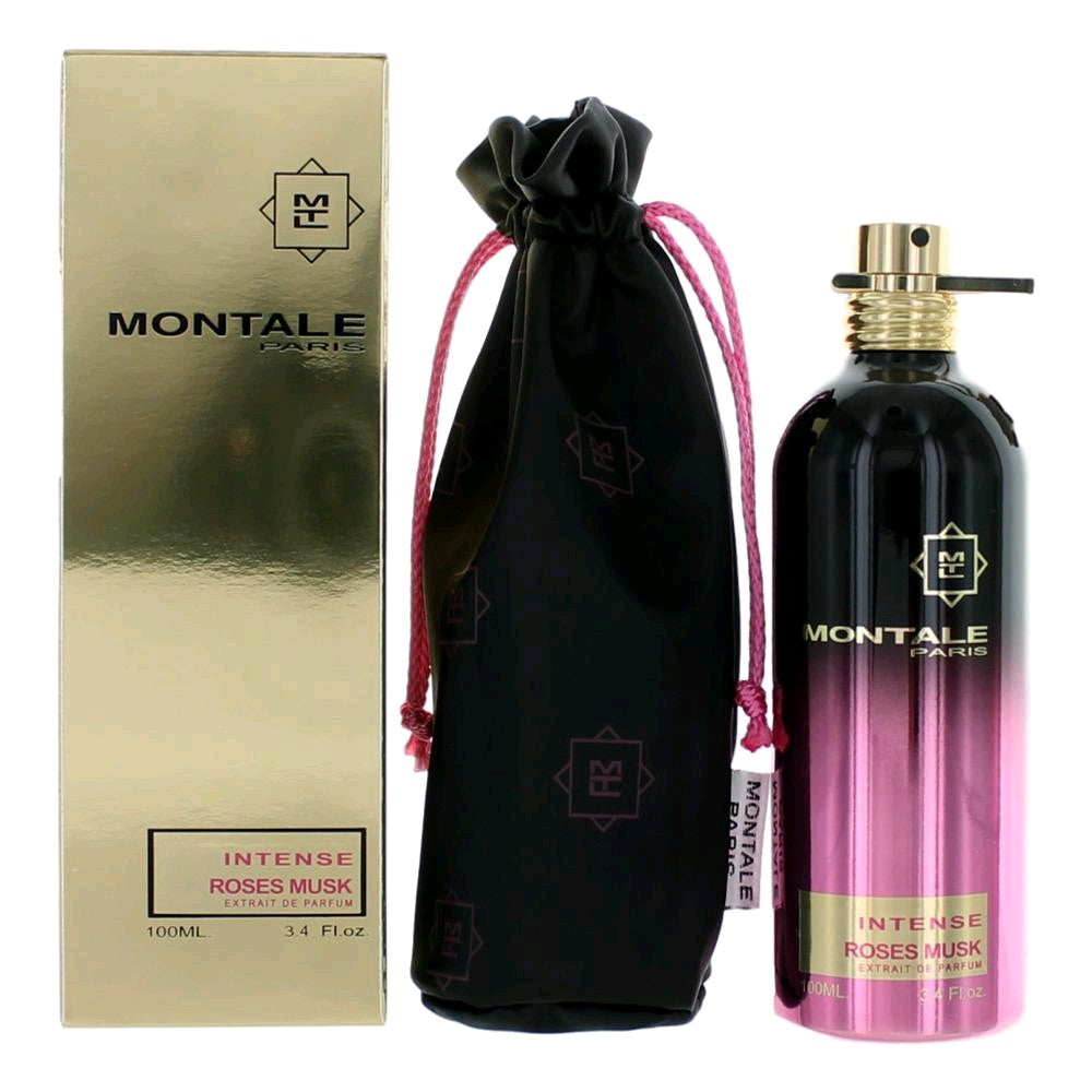 Montale – Montale Intense Roses Musk Extrait de Parfum Spray for Women (3.4 oz) product image