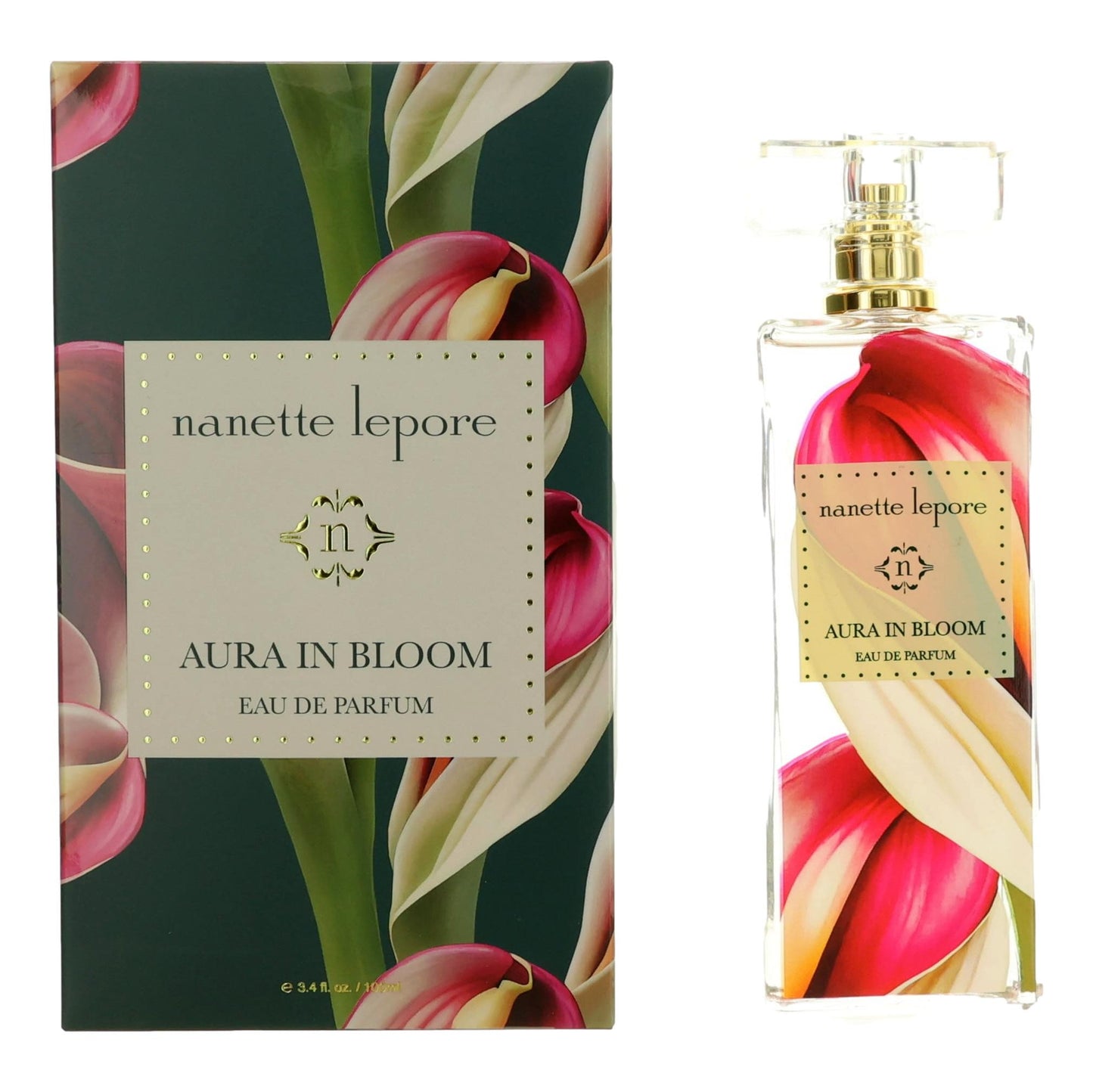 Nanette Lepore – Aura In Bloom Eau de Parfum Spray for Women (3.4 oz) product image