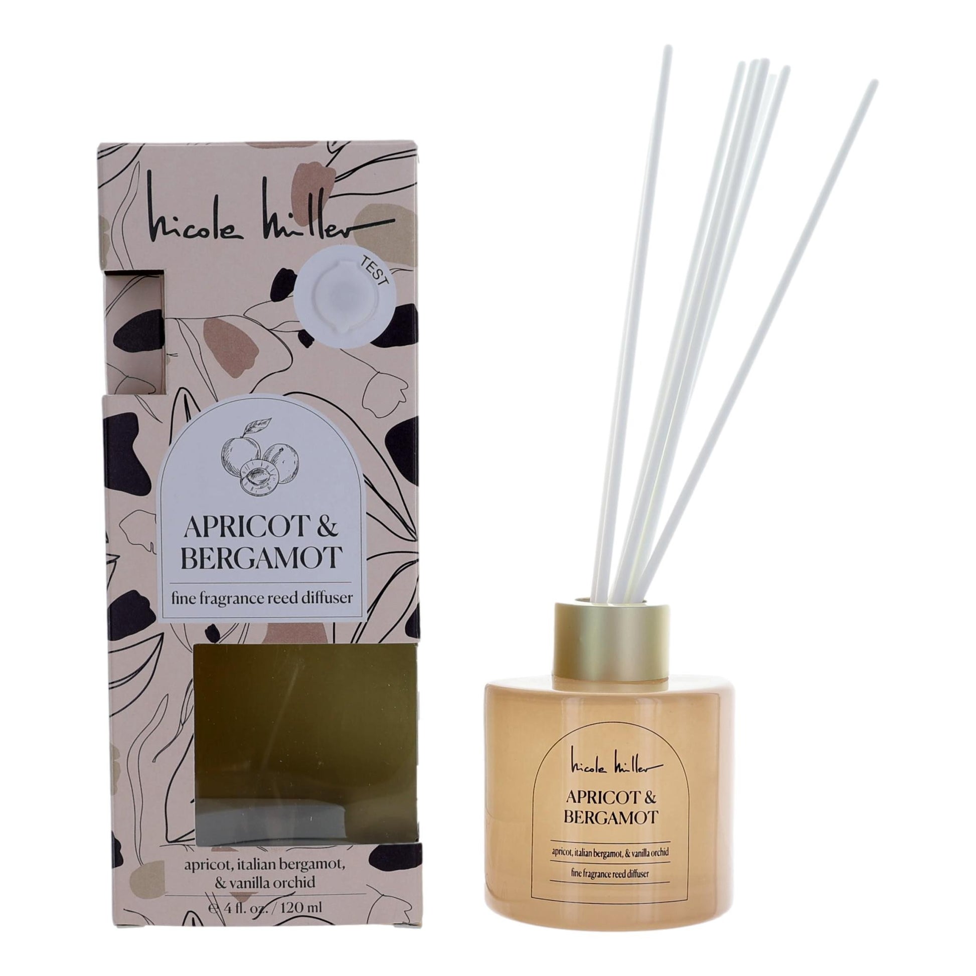 Nicole Miller – Apricot & Bergamot Fragrance (4 oz) product image