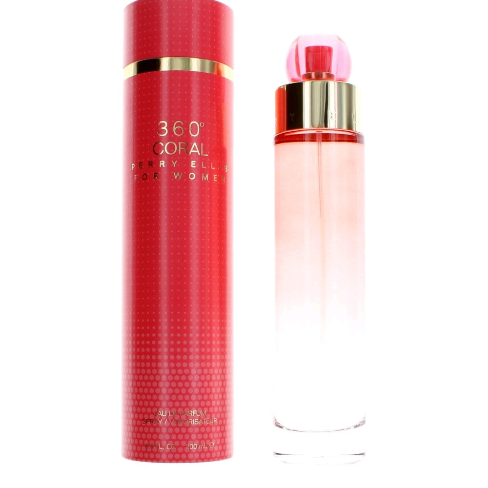 Perry Ellis – Perry Ellis 360 Coral Eau de Toilette Spray for Women (6.8 oz) product image