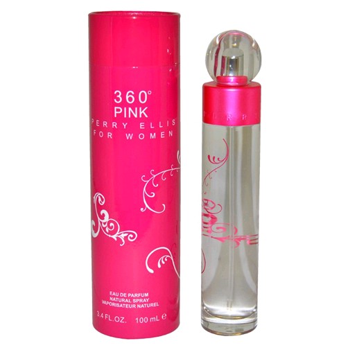 Perry Ellis – Perry Ellis 360 Pink Eau de Parfum Spray for Women (3.4 oz) product image