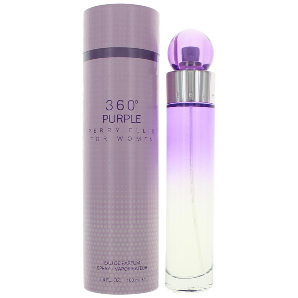 Perry Ellis – Perry Ellis 360 Purple Eau de Parfum Spray for Women (3.4 oz) product image