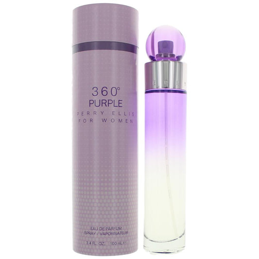 Perry Ellis – Perry Ellis 360 Purple Eau de Parfum Spray for Women (3.4 oz) product image