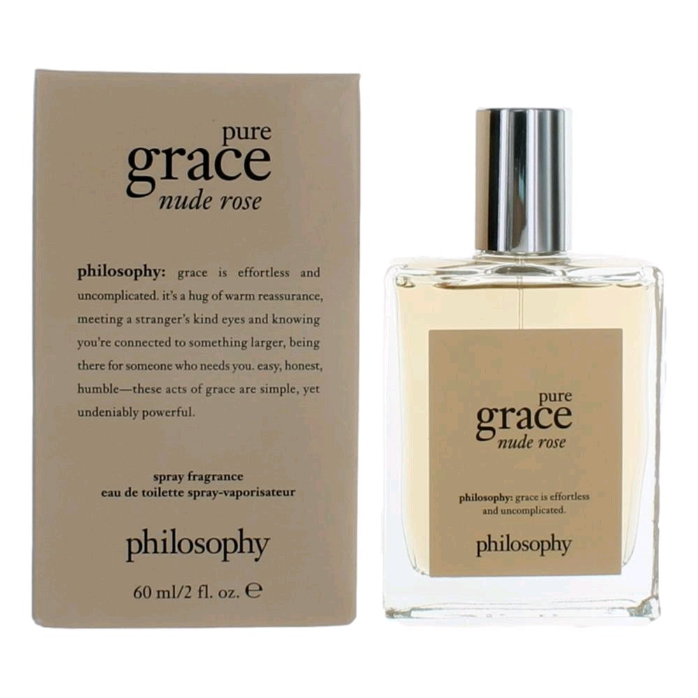 Philosophy – Pure Grace Nude Rose Eau de Toilette Spray for Women (2 oz) product image