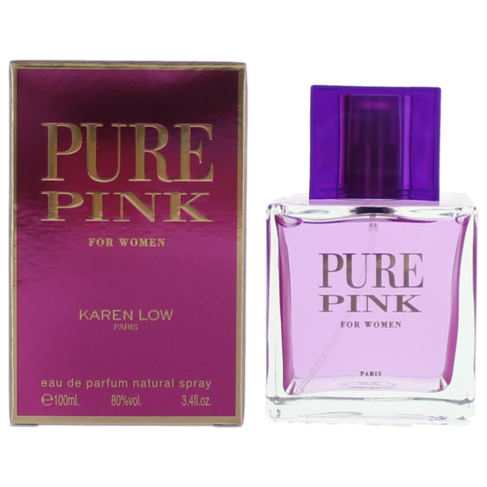Karen Low – Pure Pink Eau de Parfum Spray for Women (3.4 oz) product image