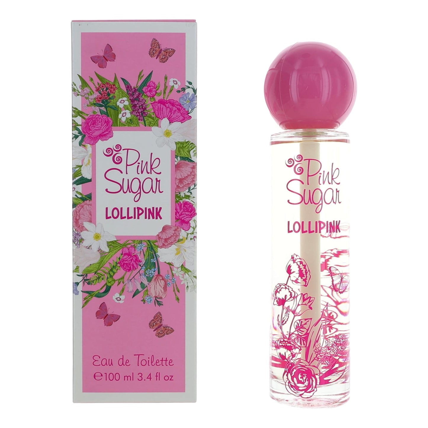 Aquolina – Pink Sugar Lollipink Eau de Toilette Spray for Women (3.4 oz) product image