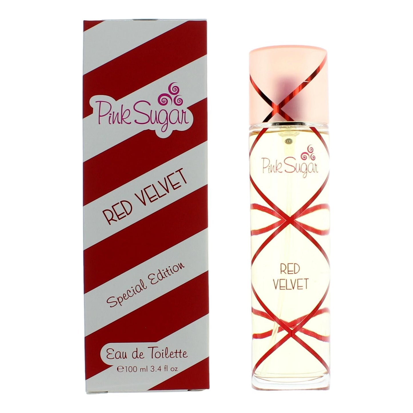 Aquolina – Pink Sugar Red Velvet Special Edition Eau de Toilette Spray for Women (3.4 oz) product image