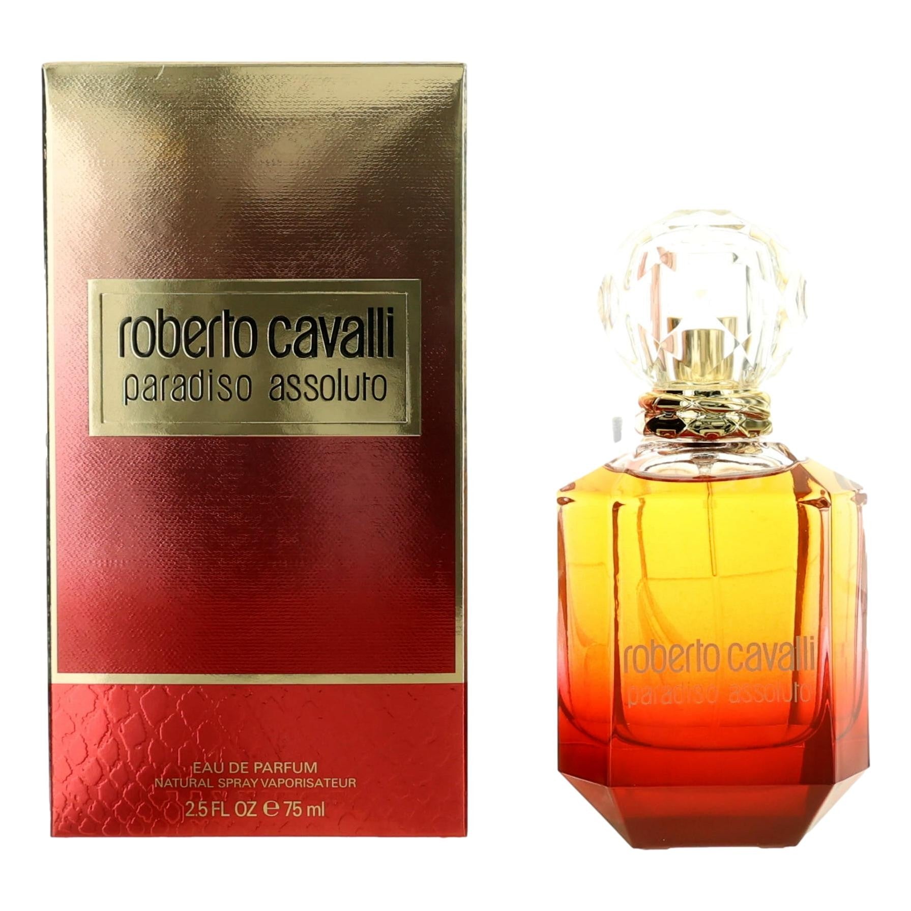 Roberto Cavalli – Roberto Cavalli Paradiso Assoluto Eau de Parfum Spray for Women (2.5 oz) product image