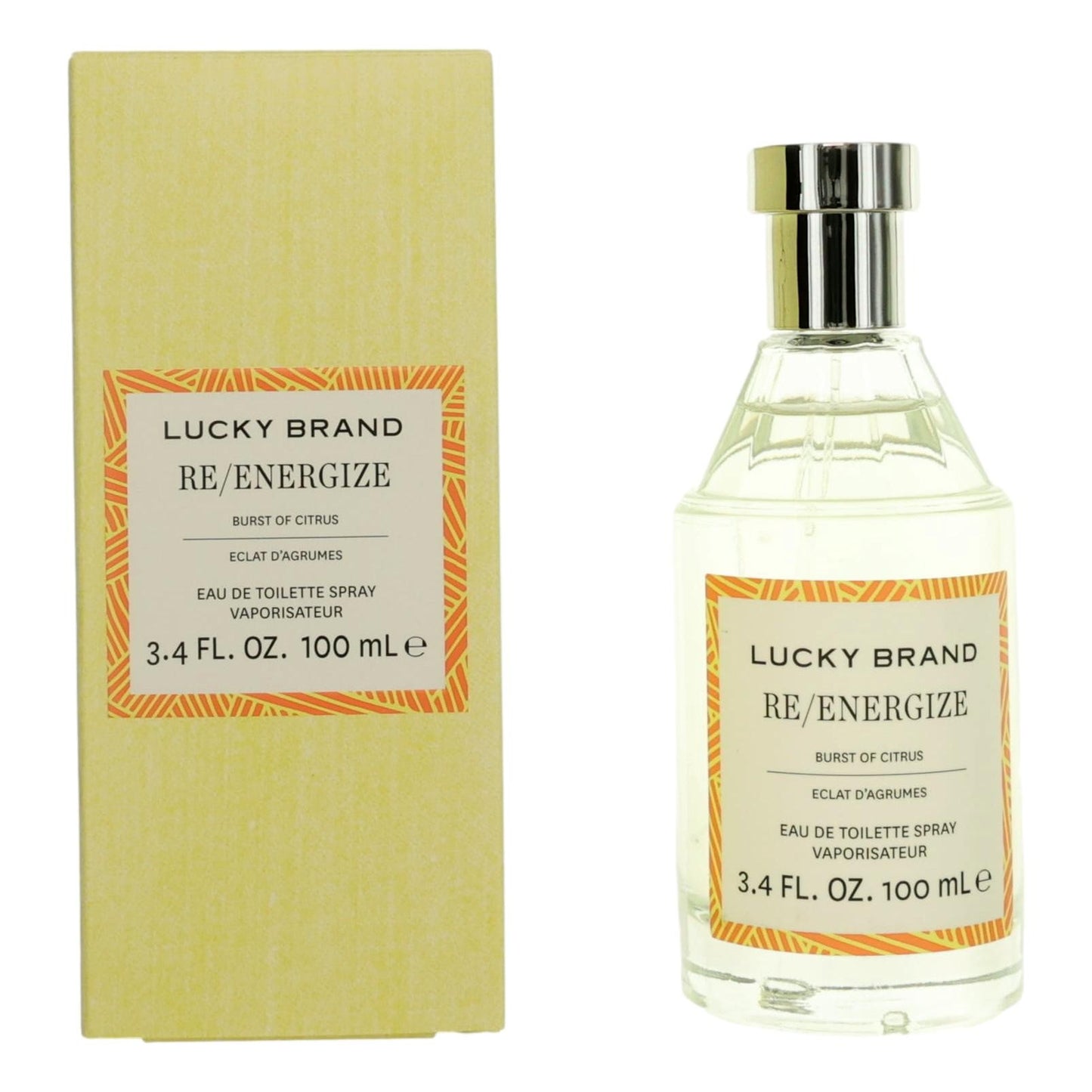 Lucky Brand – Lucky Brand Re/Energize Eau de Toilette Spray for Women (3.4 oz) product image