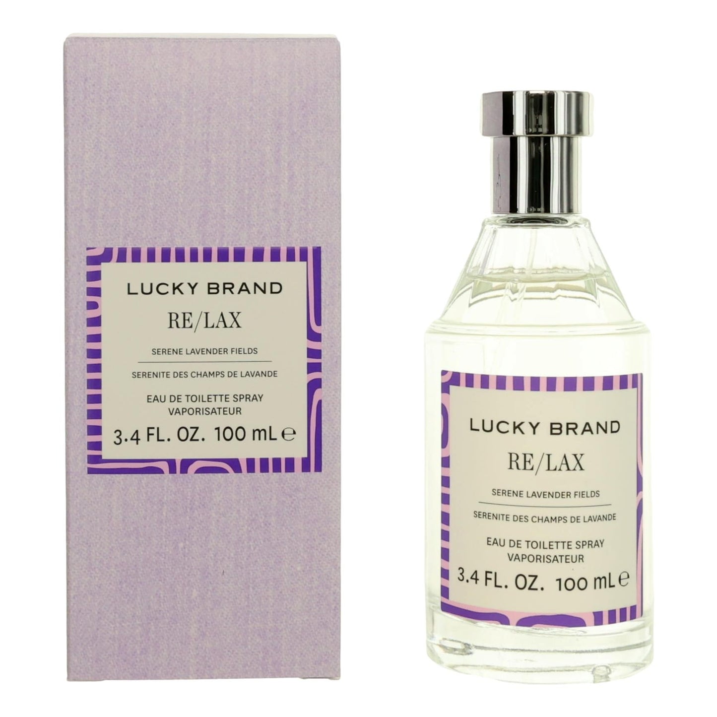 Lucky Brand – Lucky Brand Re/Lax Eau de Toilette Spray for Women (3.4 oz) product image