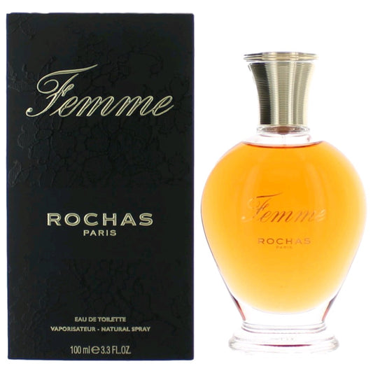 Rochas – Femme Eau de Toilette Spray for Women (3.3 oz) product image