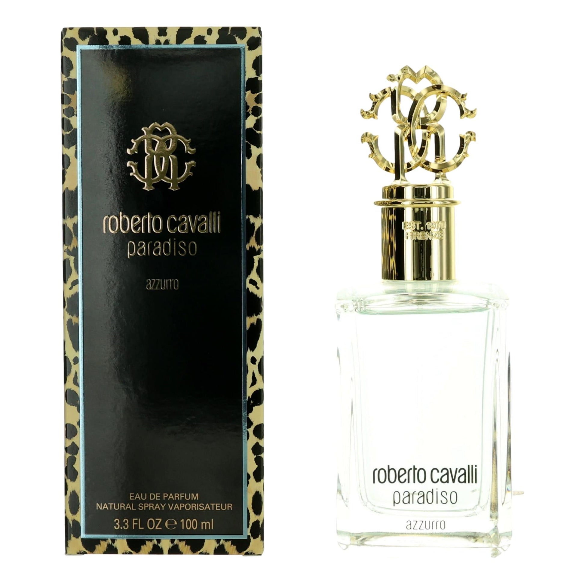 Roberto Cavalli – Roberto Cavalli Paradiso Azzurro Eau de Parfum Spray for Women (3.3 oz) product image