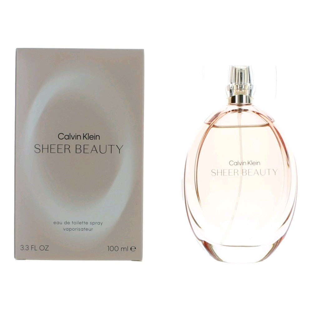 Calvin Klein – Sheer Beauty Eau de Toilette Spray for Women (3.4 oz) product image