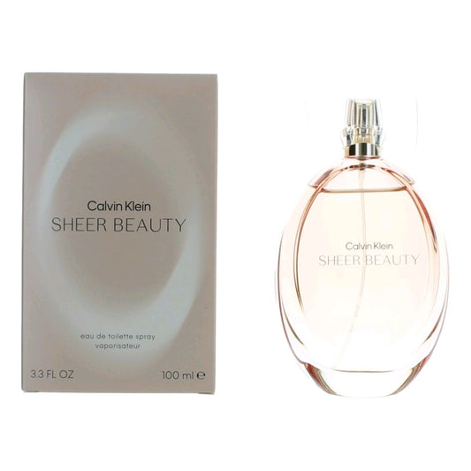 Calvin Klein – Sheer Beauty Eau de Toilette Spray for Women (3.4 oz) product image