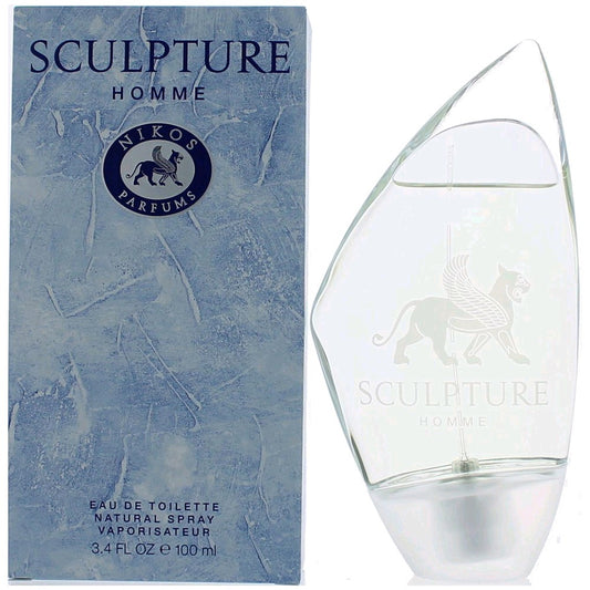Nikos – Sculpture Homme Eau de Toilette Spray for Men (3.4 oz) product image