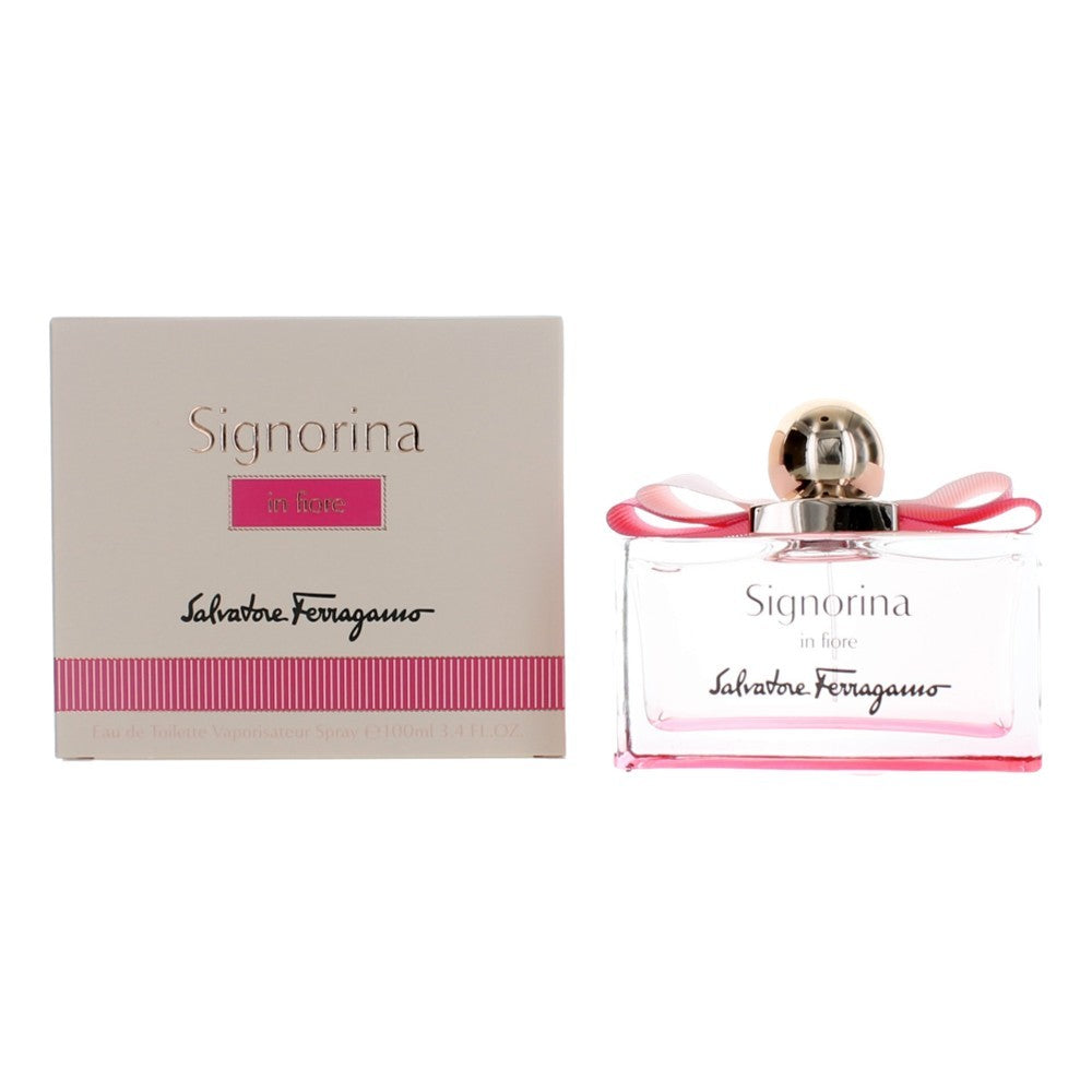 Salvatore Ferragamo – Signorina In Fiore Eau de Toilette Spray for Women (3.4 oz) product image