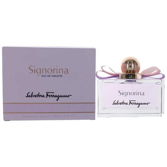 Salvatore Ferragamo – Signorina Eau de Toilette Spray for Women (3.4 oz) product image