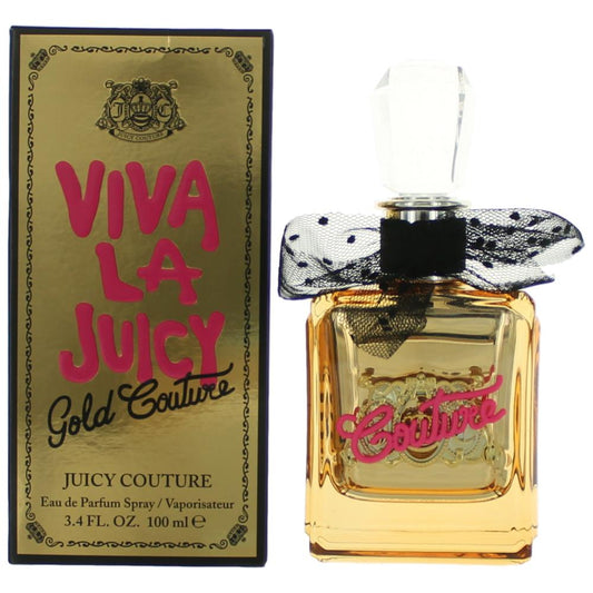 Juicy Couture – Viva La Juicy Gold Couture Eau de Parfum Spray for Women (3.4 oz) product image