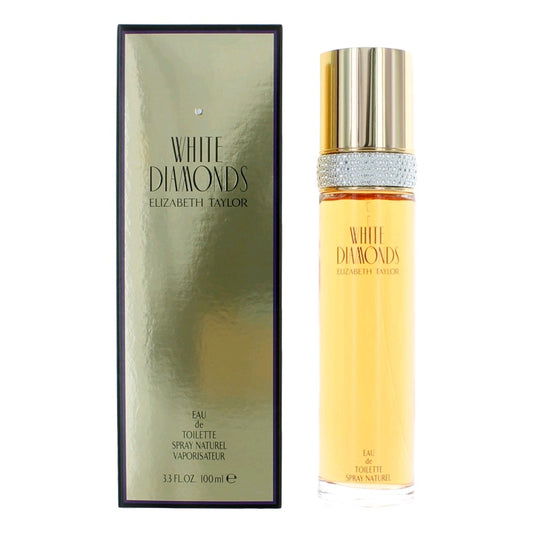 Elizabeth Taylor – White Diamonds Eau de Toilette Spray for Women (3.3 oz) product image