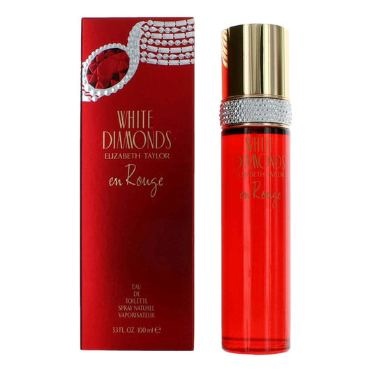 Elizabeth Taylor – White Diamonds En Rouge Eau de Toilette Spray for Women (3.3 oz) product image