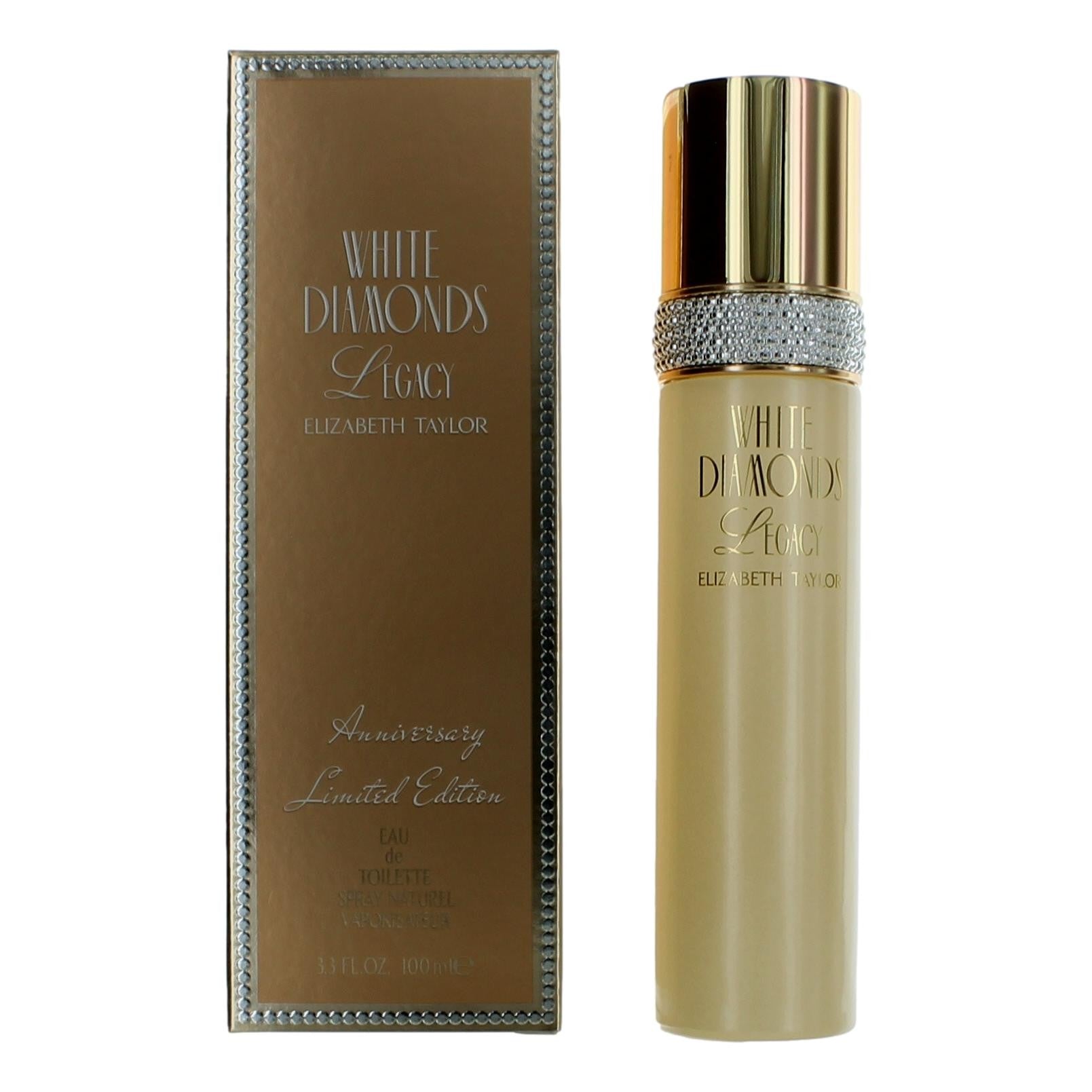 Elizabeth Taylor – White Diamonds Legacy Eau de Toilette Spray for Women (3.3 oz) product image