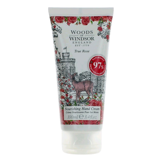 Woods Of Windsor – True Rose Nourishing Hand Cream For Women 3.4 Oz