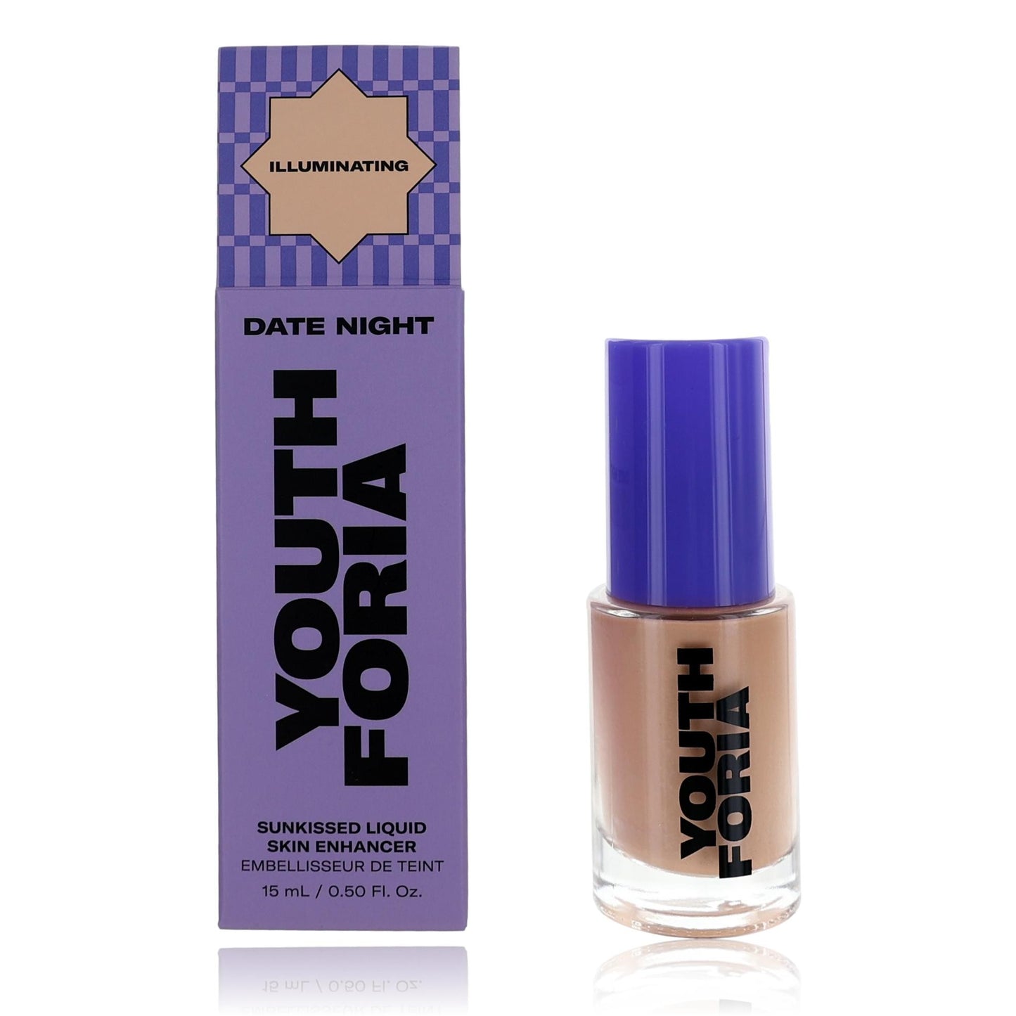 Youthforia – Date Night Sunkissed Liquid Skin Enhancer Illuminating, 0.5 Oz