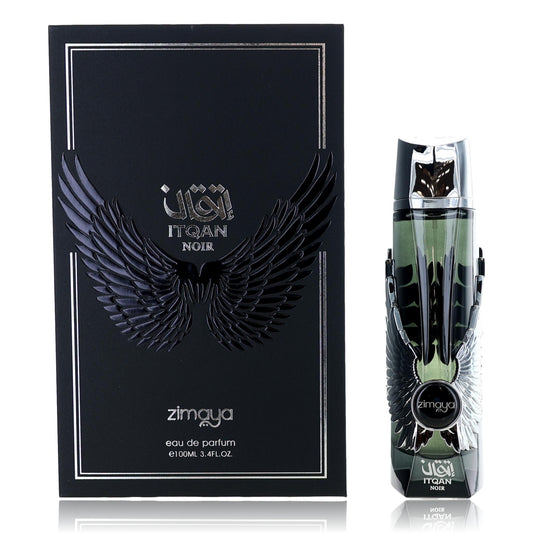 Zimaya – Itqan Noir Edp Spray For Unisex 3.4 Oz