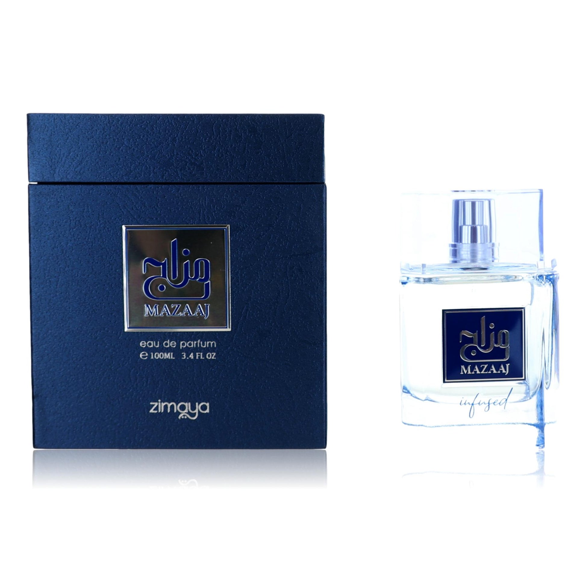 Zimaya – Mazaaj Infused Edp Spray For Men 3.4 Oz