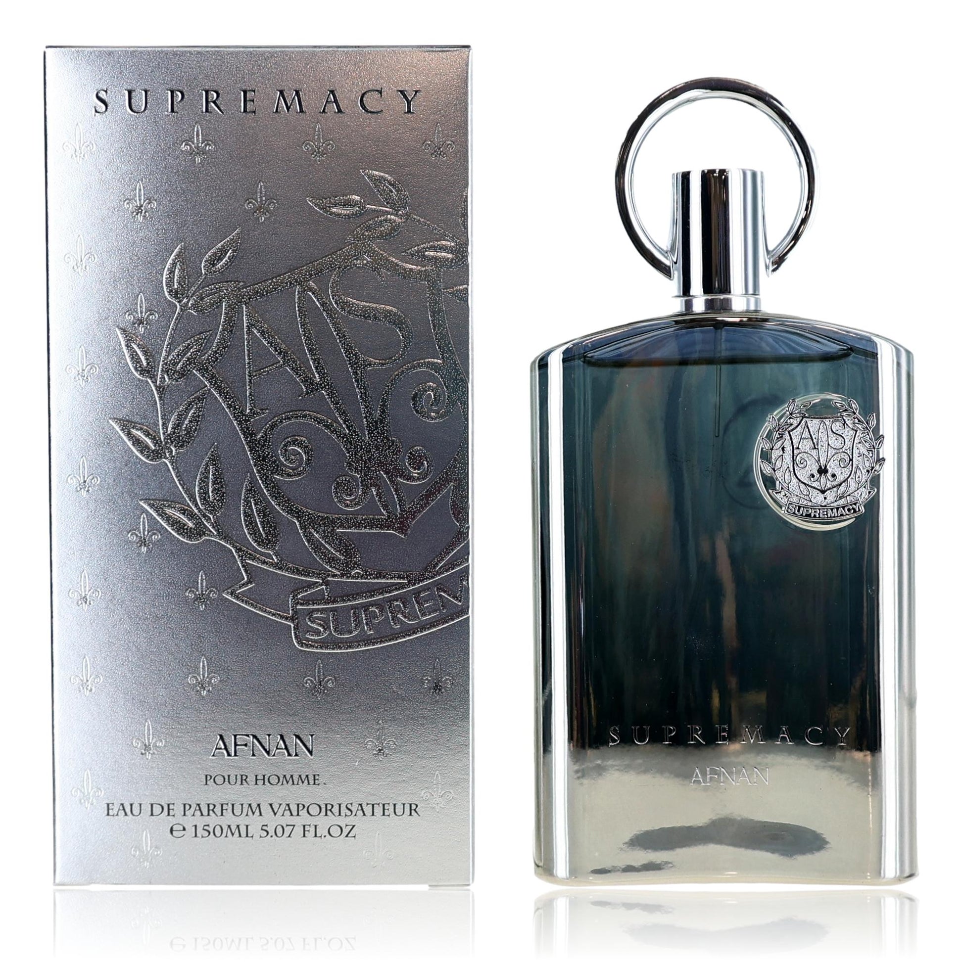 Afnan – Supremacy Silver Eau de Parfum Spray for Men (5.07 oz) product image