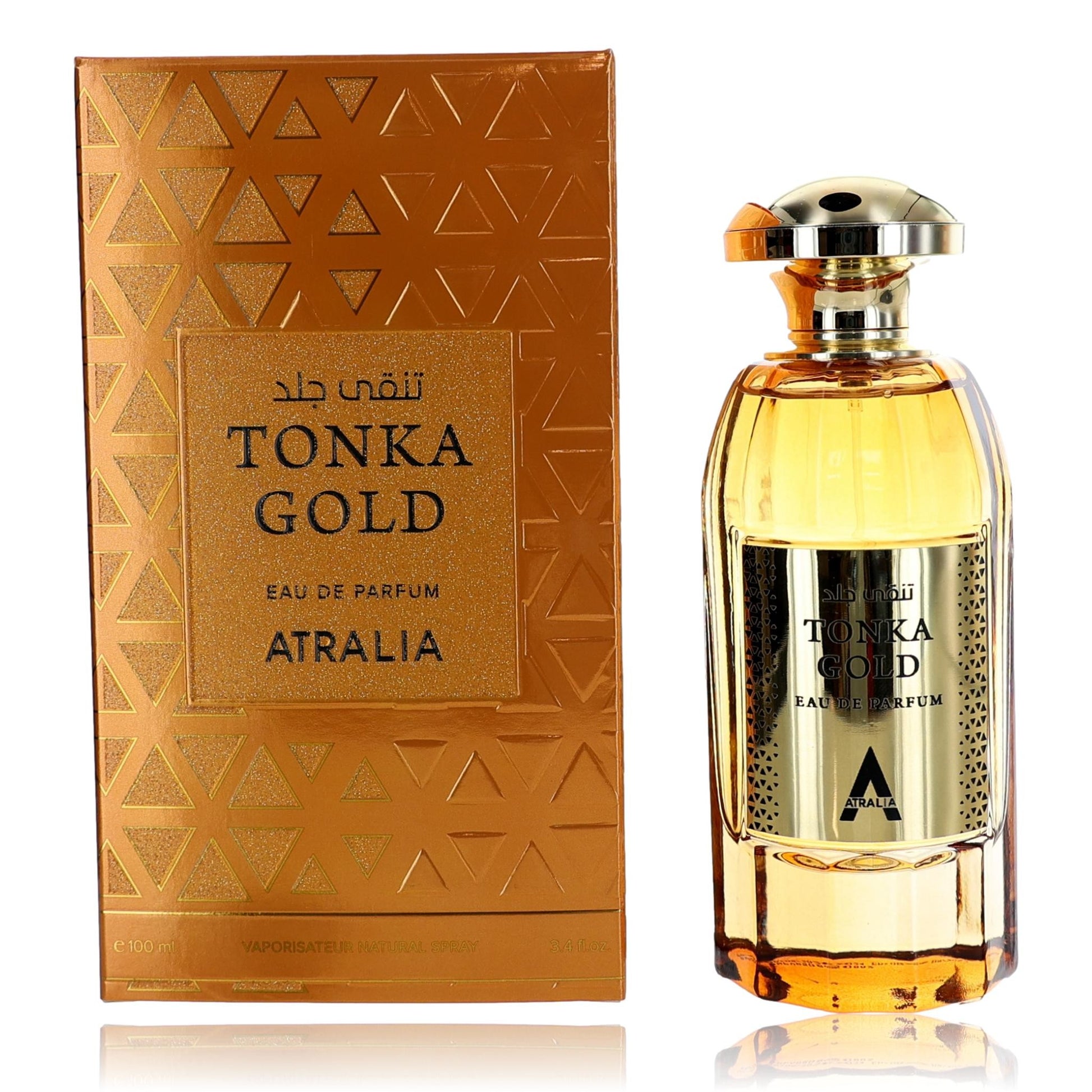 Atralia – Tonka Gold Eau de Parfum Spray for Unisex (3.4 oz) product image
