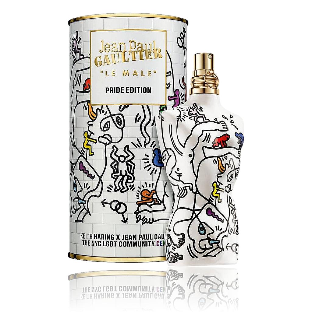 Jean Paul Gaultier – Jean Paul Gaultier Le Male by JPG 4.2 EDT Spray men - Pride Edition x Keith Haring Eau de Toilette Spray for Men product image
