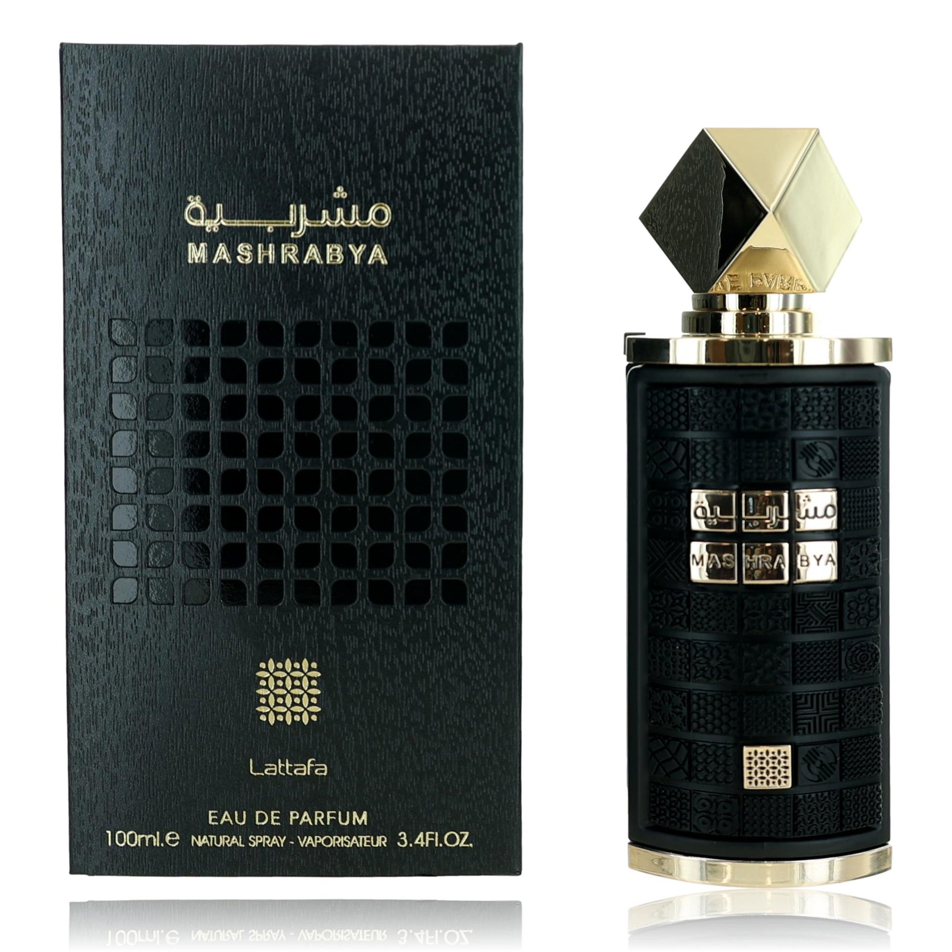 Lattafa – Mashrabya Eau de Parfum Spray for Unisex (3.4 oz) product image