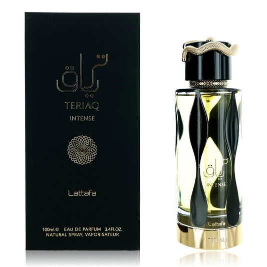 Lattafa – Teriaq Intense Eau de Parfum Spray for Unisex (3.4 oz) product image