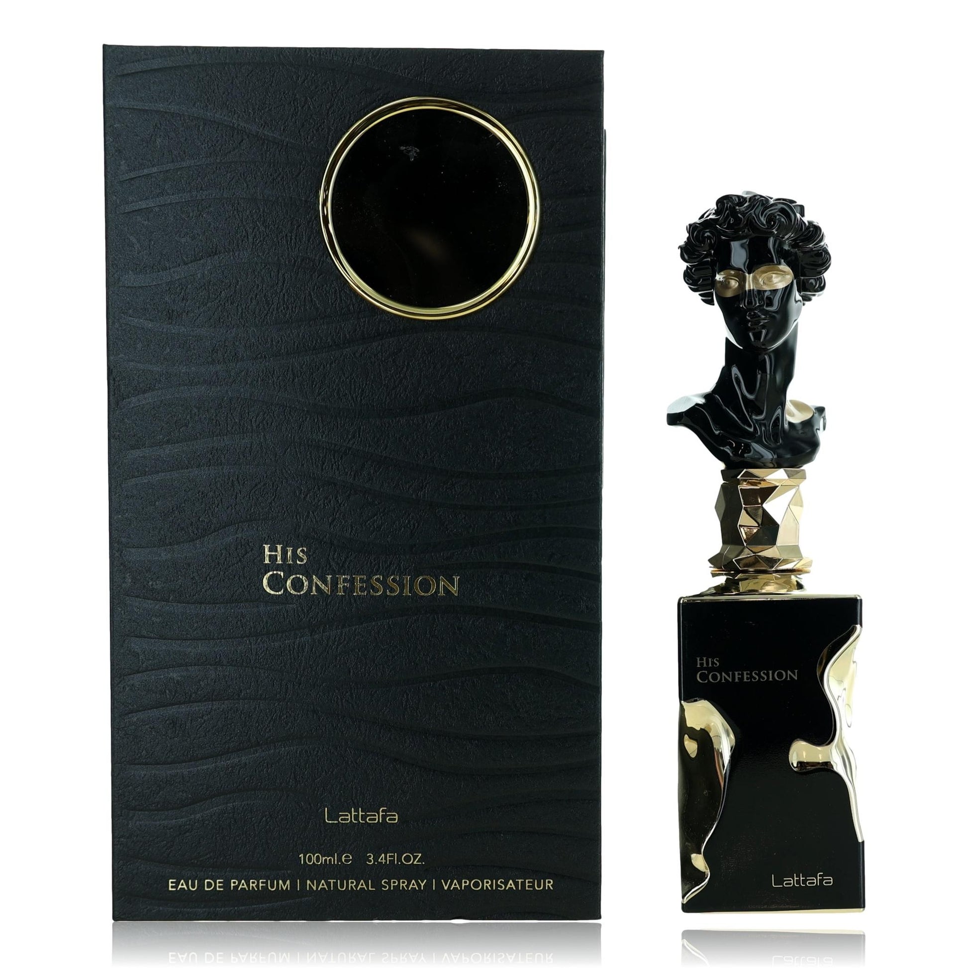 Lattafa – His Confession Eau de Parfum Spray for Men (3.4 oz) product image