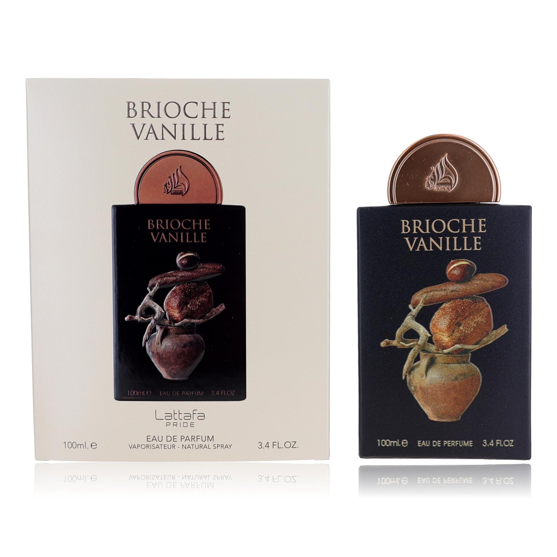 Lattafa – Brioche Vanille Eau de Parfum Spray for Unisex (3.4 oz) product image