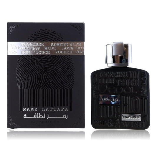 Lattafa – Ramz Silver Eau de Parfum Spray for Unisex (3.4 oz) product image