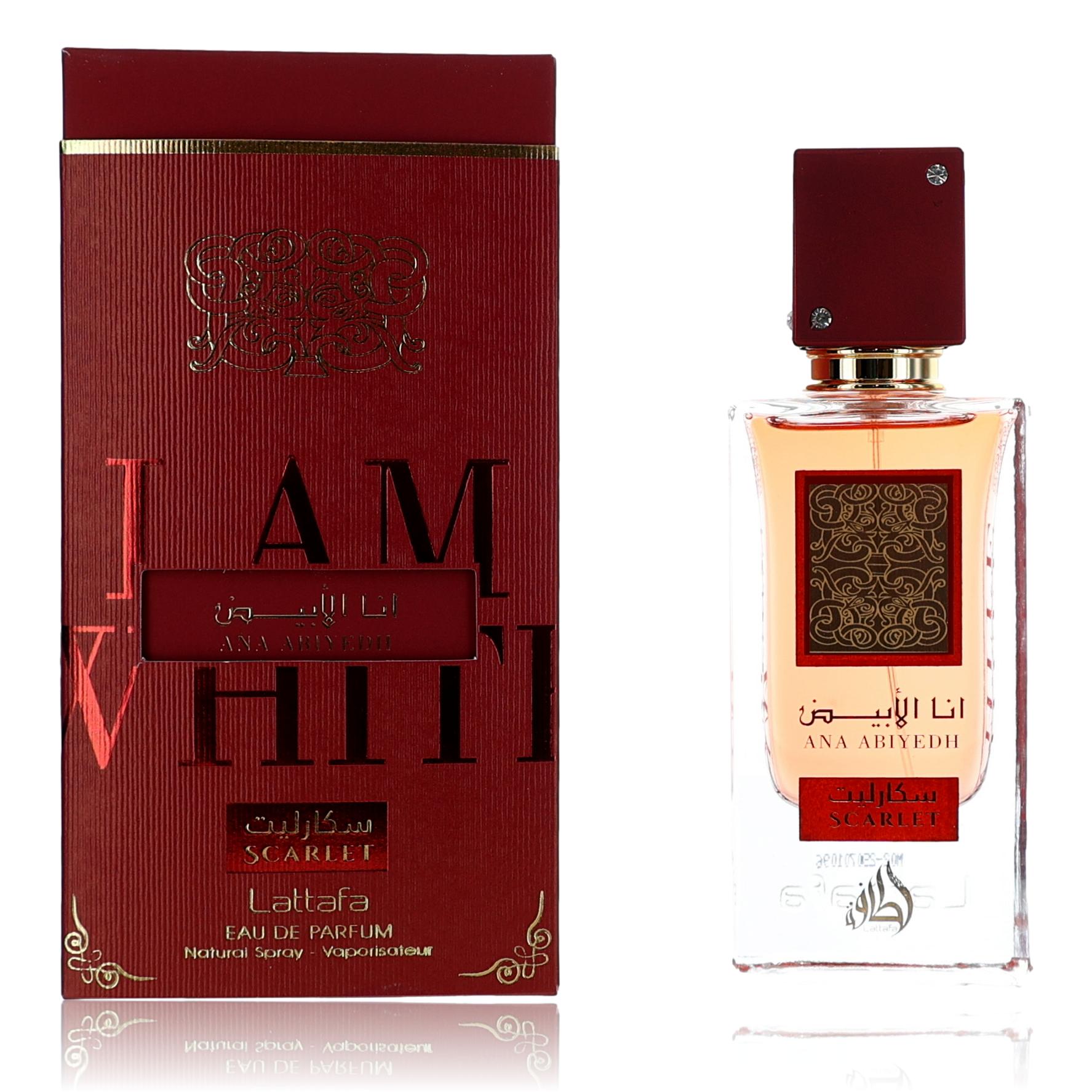 Lattafa – Ana Abiyedh Scarlet Eau de Parfum Spray for Women (2.04 oz) product image