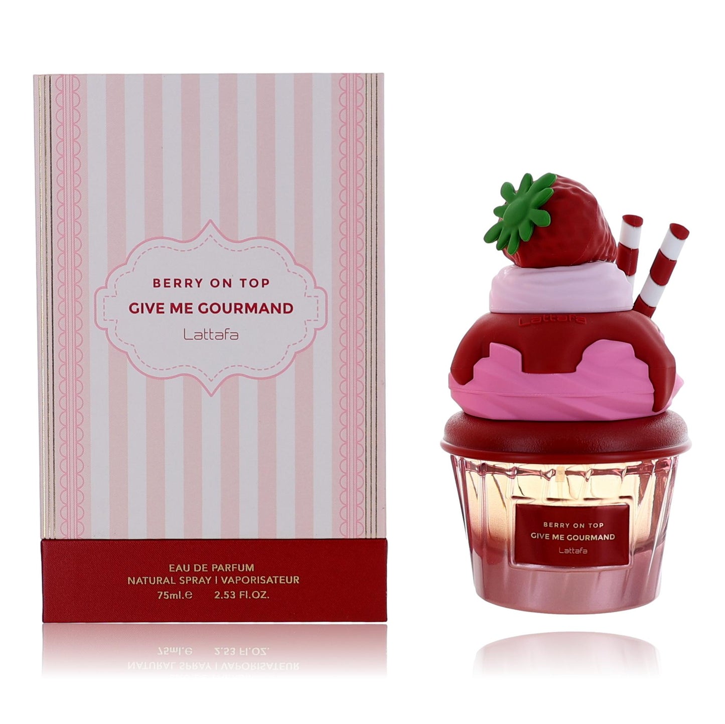 Lattafa – Berry On Top Give Me Gourmand Eau de Parfum Spray for Women (2.53 oz) product image