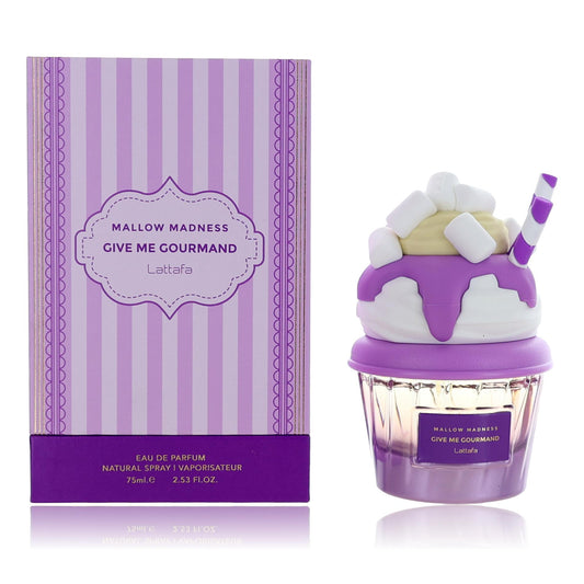 Lattafa – Mallow Madness Give Me Gourmand Eau de Parfum Spray for Women (2.53 oz) product image