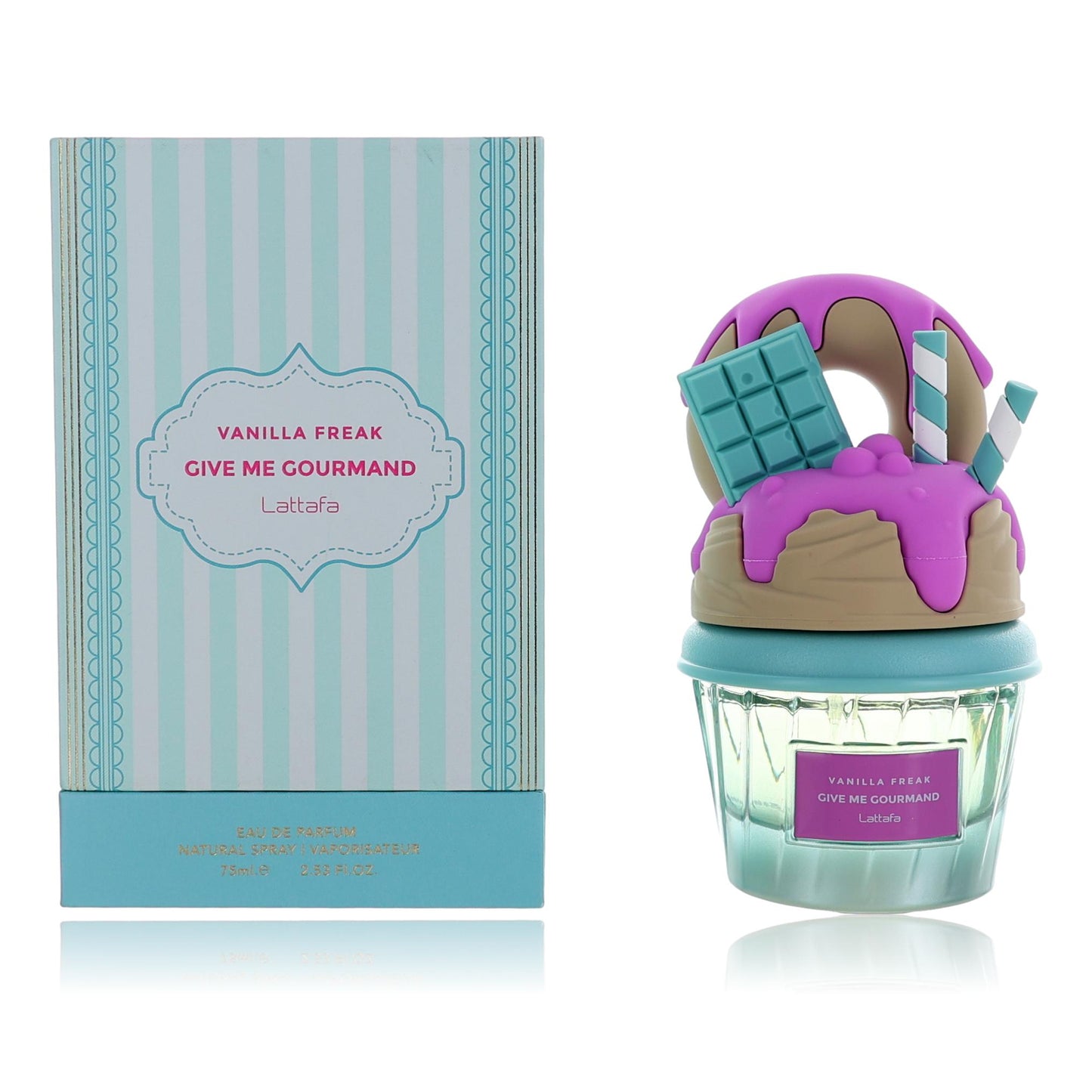 Lattafa – Vanilla Freak Give Me Gourmand Eau de Parfum Spray for Women (2.53 oz) product image