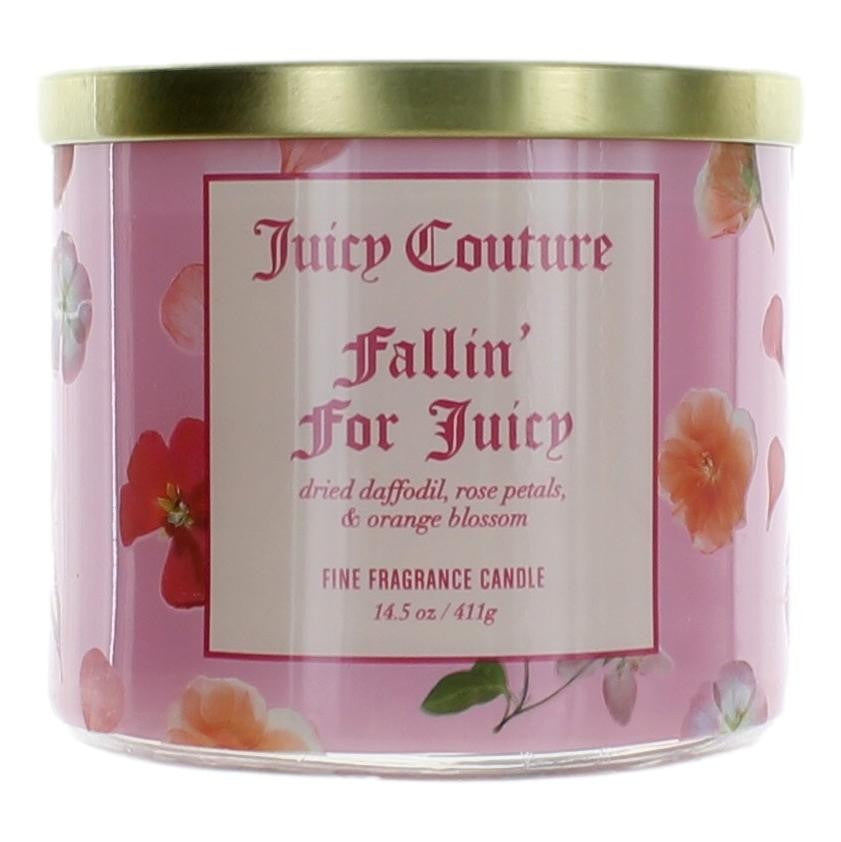 Juicy Couture – Juicy Couture 14.5 oz Soy Wax Blend 3 Wick Candle - Fallin' For Juicy Fragrance (14.5 oz) product image