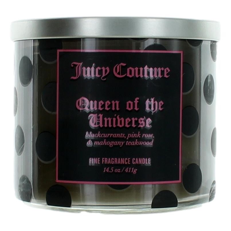 Juicy Couture – Juicy Couture 14.5oz Soy Wax Blend 3 Wick Candle - Queen Of The Universe Fragrance (14.5 oz) product image