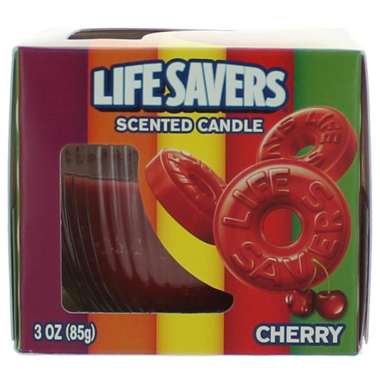 Life Savers – Life Savers Scented Candle 3 oz Jar - Cherry Fragrance (3 oz) product image