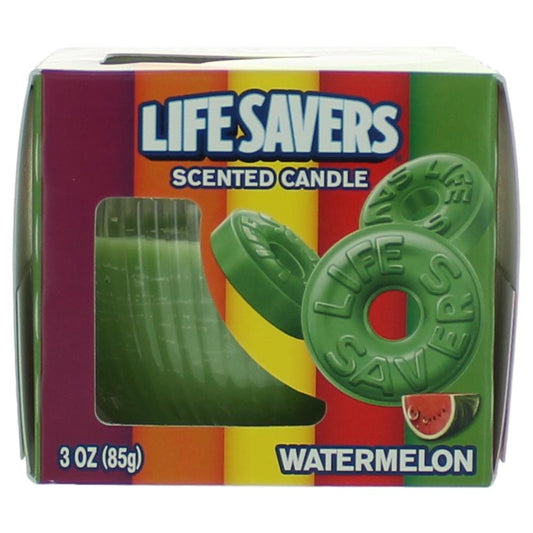 Life Savers – Life Savers Scented Candle 3 oz Jar - Watermelon Fragrance (3 oz) product image